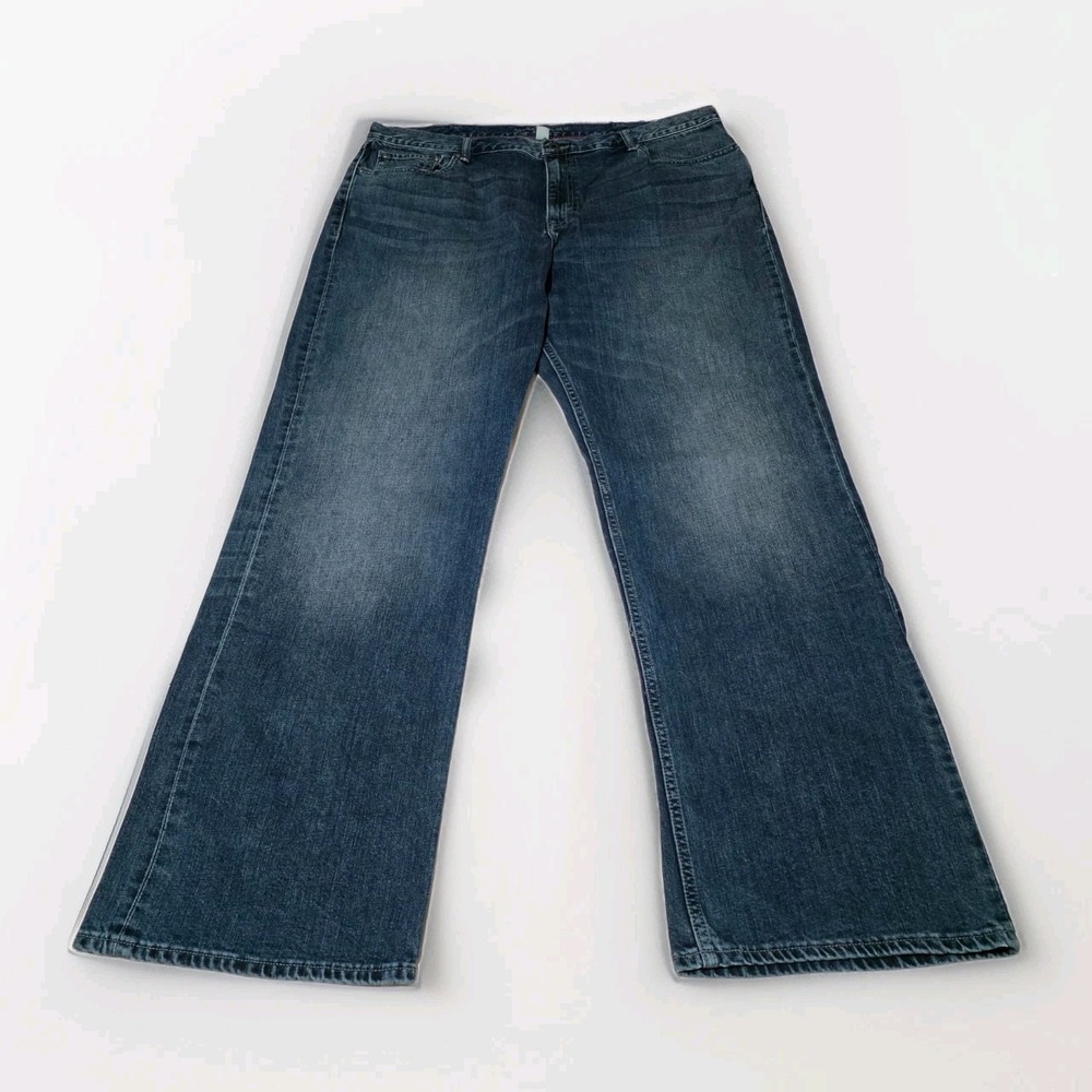 Banana Republic Traveler Mens 40x34‎ Straight Fit Denim Jeans Blue
